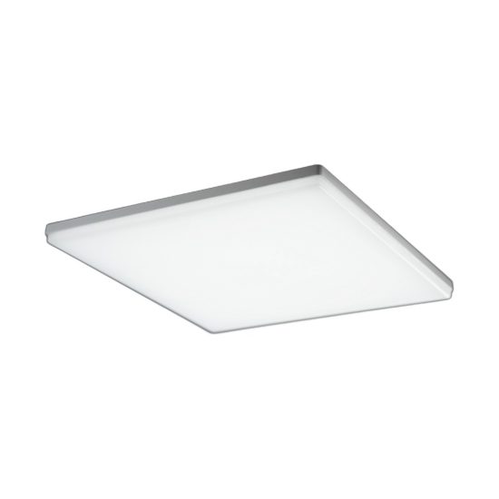 Ideal lux mib plafoniera da esterno quadrata led 18w 4000k 30cm moderna bianca ip65
