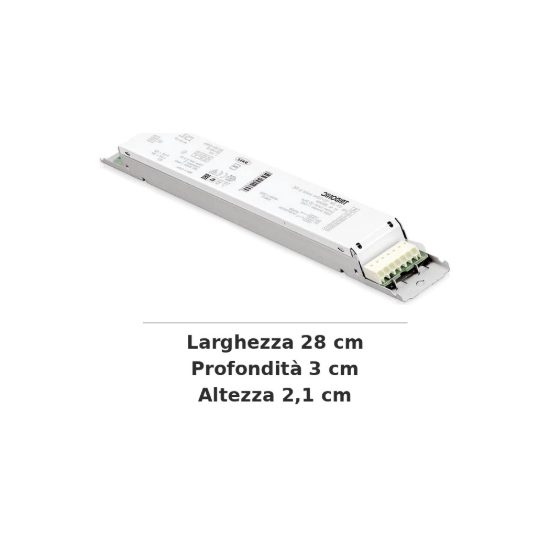 Ideal lux fluo alimentatore dimmerabile dali/push 38w 700ma