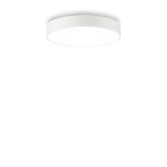 Ideal lux halo plafoniera led 22w 3000k 35cm per cabina armadio moderna bianca