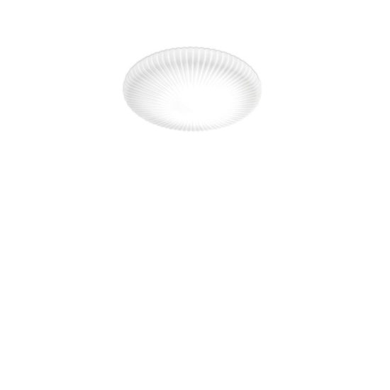Ideal lux atrium plafoniera led 16w 3000k 35cm contemporanea bianca