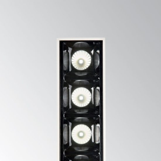 Ideal lux lika faretto da incasso per cartongesso led 12w 4000k foro 14,5x7cm rettangolare nero