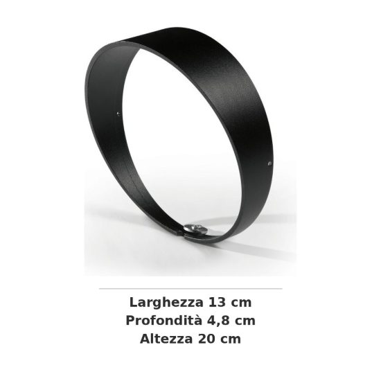 Ideal lux ulex visiera antiabbagliamento per proiettore da esterno 15w antracite