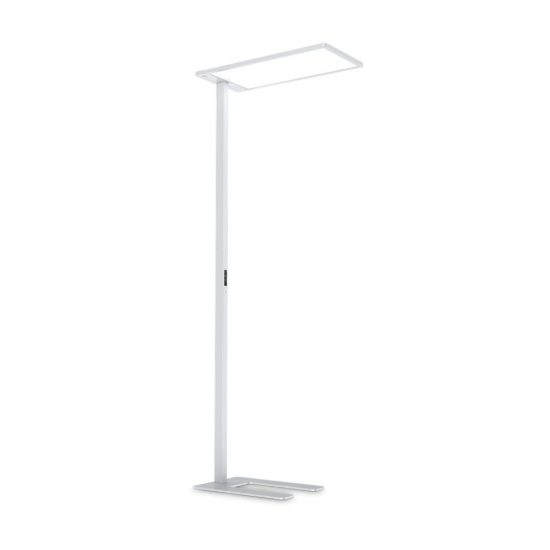 Ideal lux comfort-1 piantana led 76w 3000k con sensori 195cm per ufficio moderna bianca