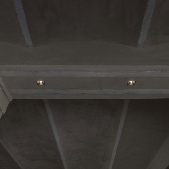 Ideal lux zeus sorgente led orientabile per faretti da incasso 13w 4000k 5,6cm grigio