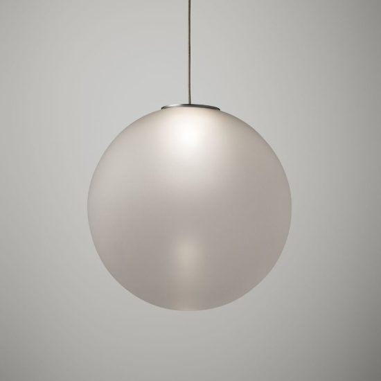 Ideal lux mapa sfera in vetro satinato 10cm per sospensioni modulari