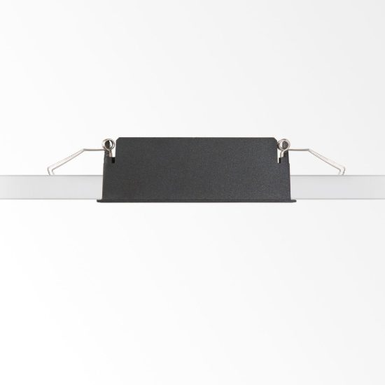 Ideal lux lika faretto da incasso per cartongesso led 10w 3000k foro 11,7x2,3cm lineare bianco
