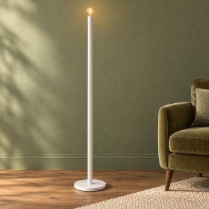 Ideal lux mix up piantana e27 169,5cm per soggiorno moderna bianca