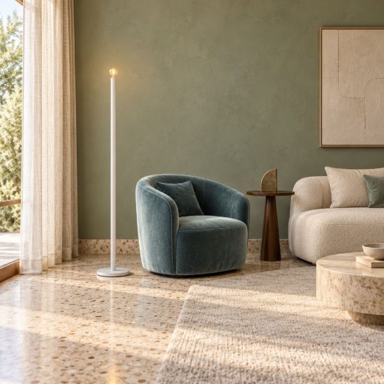Ideal lux mix up piantana e27 169,5cm per soggiorno moderna bianca