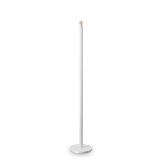 Ideal lux mix up piantana e27 169,5cm per soggiorno moderna bianca