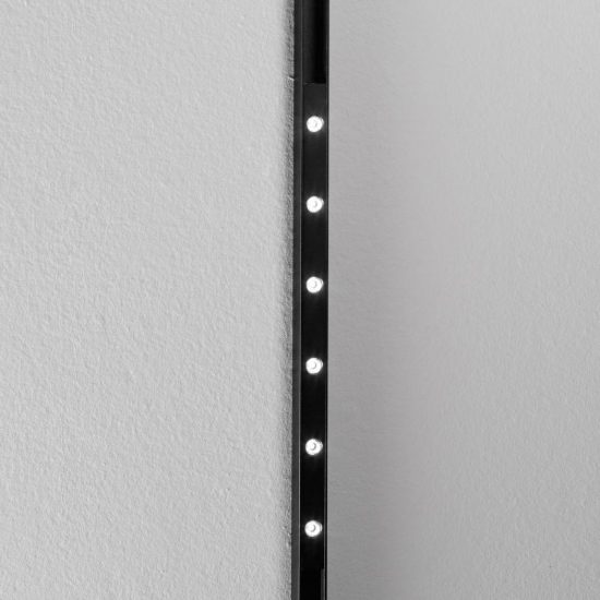 Ideal lux stick modulo lineare a fascio stretto per binario magnetico 48v led 6w 3000k nero