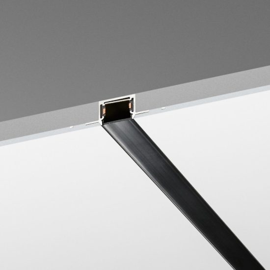 Ideal lux stick binario magnetico 48v da incasso 1m nero