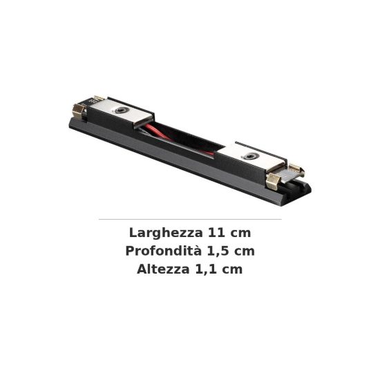 Ideal lux stick giunto lineare per binario magnetico nero