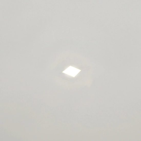 Ideal lux zephyr faretto da incasso per cartongesso 12w 3000k foro 14,1x14,1cm quadrato bianco