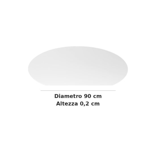 Ideal lux set up disco in acrilico 90cm trasparente