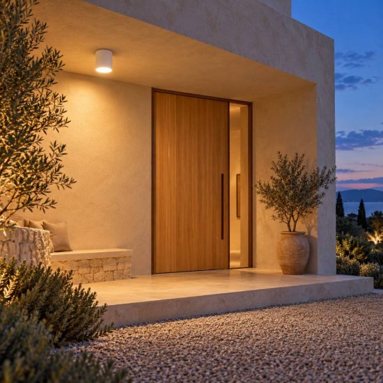 Ideal lux techo faretto da esterno soffitto gu10 15 cm moderno bianco ip54