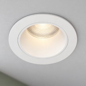 Ideal lux quark faretto da incasso per cartongesso 12w 3000k foro 4,5cm rotondo bianco