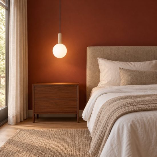 Ideal lux odeon lampada a sospensione led 8w 3000k 20cm per camera da letto contemporanea bianca