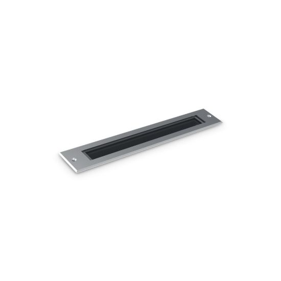 Ideal lux thor faretto da incasso da esterno pavimento led 10w 3000k 31cm lineare acciaio