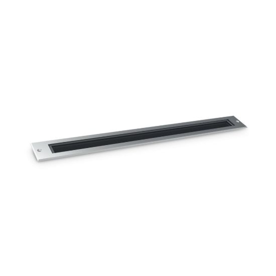 Ideal lux thor faretto da incasso da esterno pavimento led 19w 3000k 52,1cm lineare acciaio