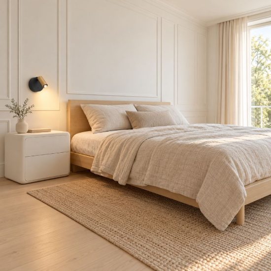 Ideal lux elf applique con faretto orientabile led 3w 3000k 8,5cm per comodino moderna nera e oro
