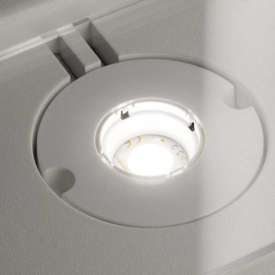 Ideal lux block applique rettangolare led 10w 3000k dimmerabile 15cm per soggiorno moderna bianca
