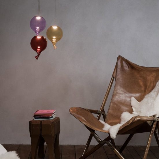 Ideal lux clown diffusore in vetro giallo