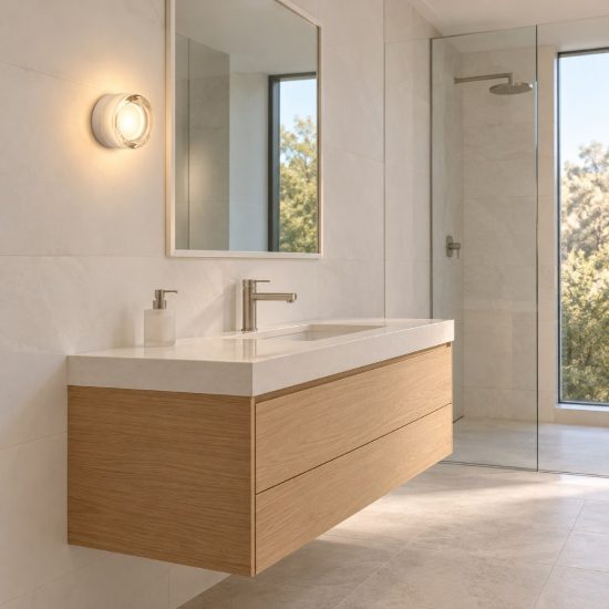 Ideal lux lolly applique in vetro gx53 led 9w 10,5cm per soggiorno contemporanea trasparente ip44