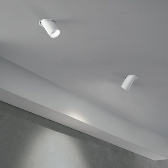 Ideal lux beyond sorgente led orientabile per faretti da incasso 10w 3000k 6,1cm bianco