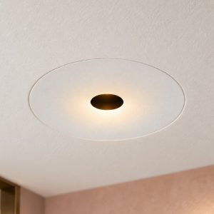 Ideal lux infinity faretto da incasso per cartongesso senza bordo 7w 3000k foro 6cm rotondo bianco