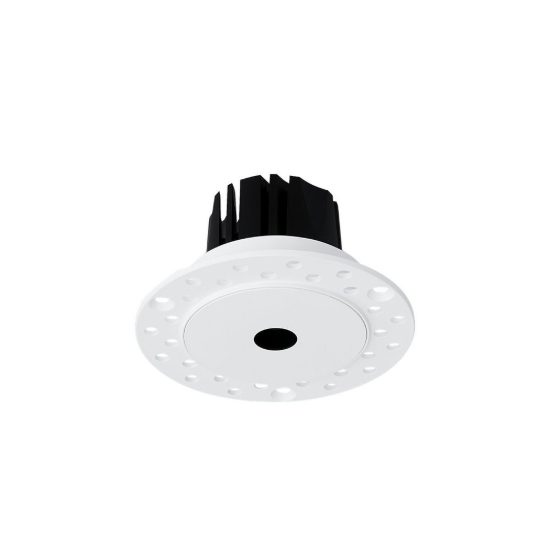Ideal lux infinity faretto da incasso per cartongesso senza bordo 7w 3000k foro 6cm rotondo bianco