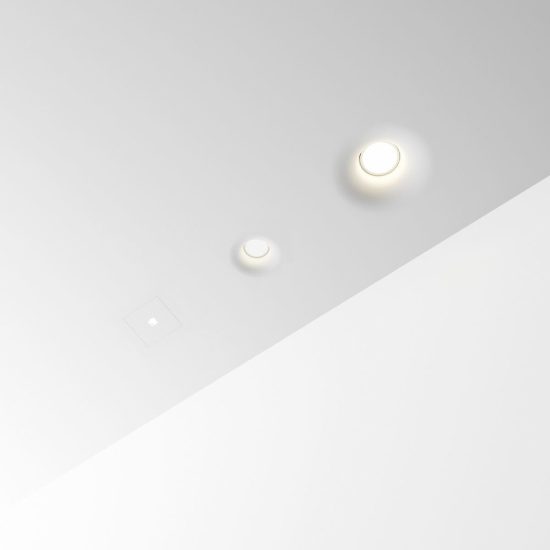 Ideal lux zephyr faretto da incasso per cartongesso 24w 3000k foro 14,1x24,1cm rettangolare bianco