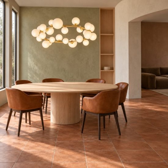 Ideal lux perlage lampadario ad anello 25 luci per sala da pranzo sfere in vetro bianco