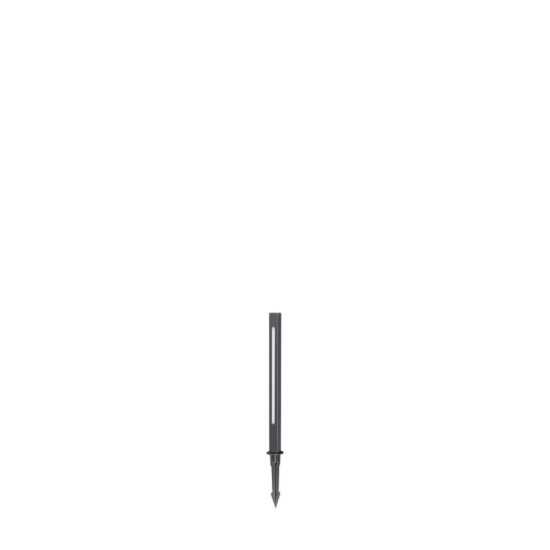 Ideal lux jedi paletto da esterno giardino led 7w 3000k 40cm lineare moderno antracite