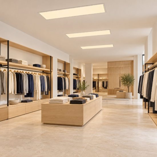 Ideal lux led panel pannello da incasso led 40w 3000k 30x120cm rettangolare bianco