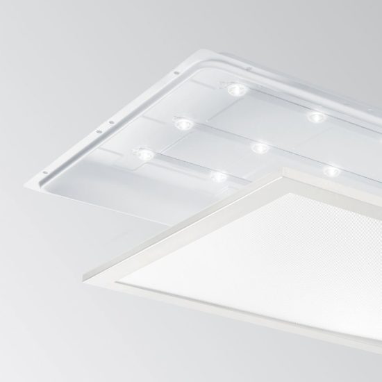 Ideal lux led panel pannello da incasso led 40w 3000k 30x120cm rettangolare bianco
