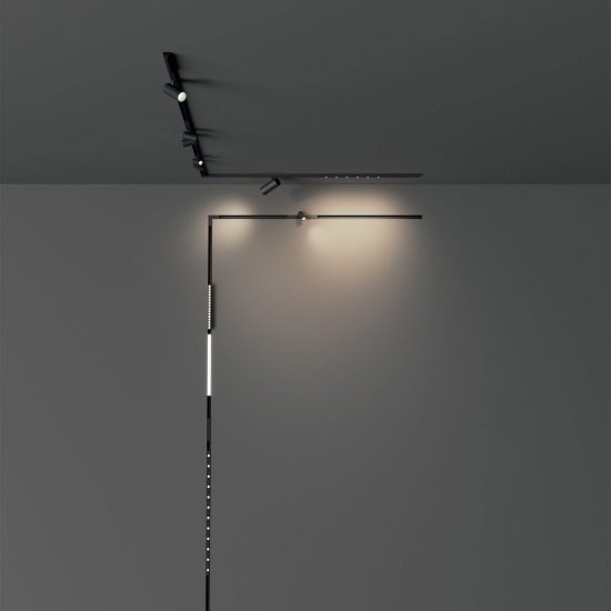 Ideal lux stick binario magnetico 48v da superficie 1m bianco