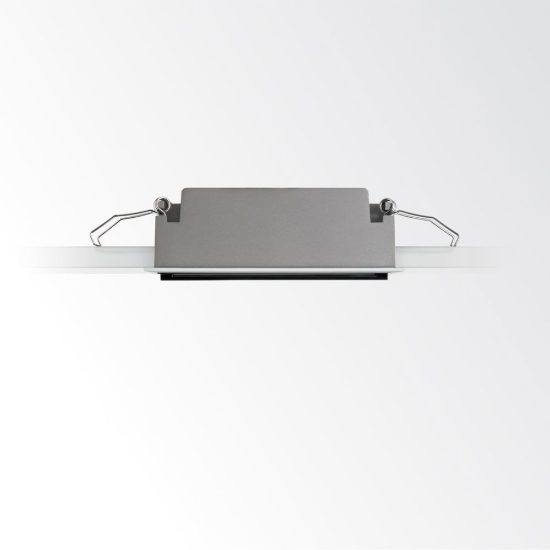 Ideal lux lika faretto da incasso per cartongesso led 12,5w 3000k foro 14x3,8cm lineare bianco