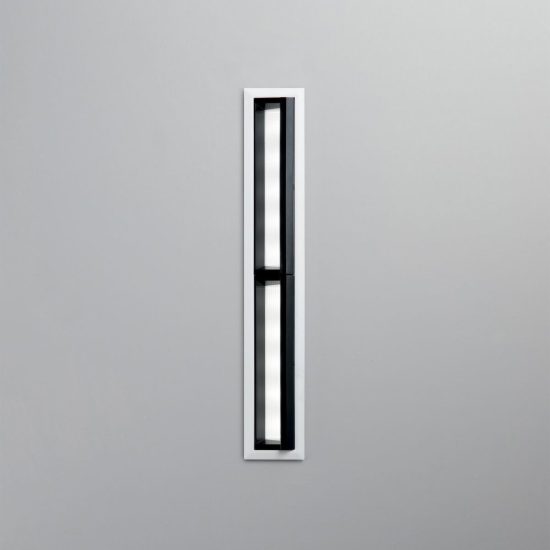 Ideal lux lika faretto da incasso per cartongesso led 21w 3000k foro 27,3x3,8cm lineare bianco