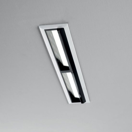 Ideal lux lika faretto da incasso per cartongesso led 21w 3000k foro 27,3x3,8cm lineare bianco