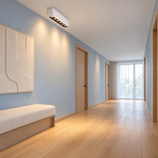 Ideal lux lika plafoniera con 10 faretti led 21w 3000k 27cm per corridoio moderna bianca