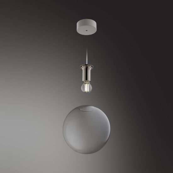 Ideal lux mapa pendente e14 cavo 5m per sospensioni modulari alluminio