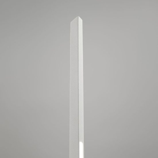 Ideal lux blade lampada da terra led 15w 3000k 251,2cm per soggiorno moderna bianca