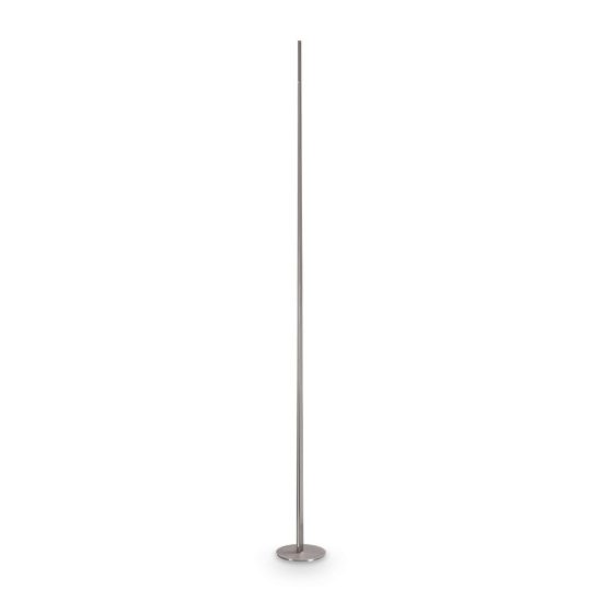 Ideal lux blade piantana led 15w 3000k 251,2cm per soggiorno moderna nichel