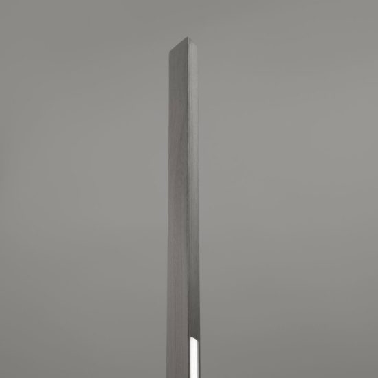 Ideal lux blade piantana led 15w 3000k 251,2cm per soggiorno moderna nichel