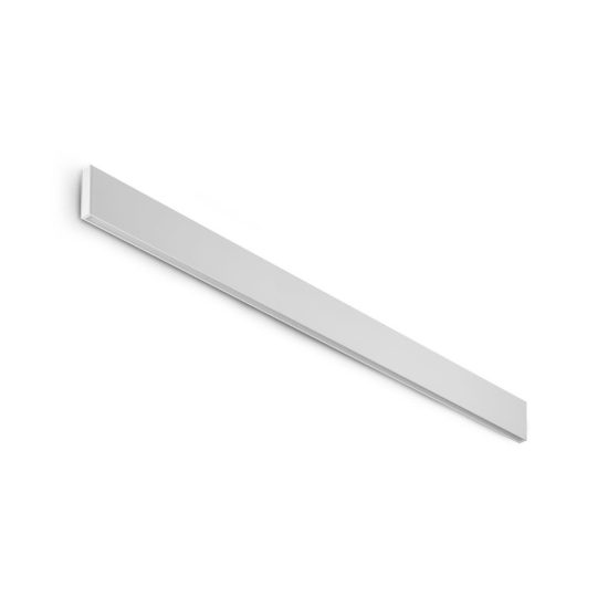 Ideal lux steel applique lineare led 29w 4000k 120cm moderna bianca