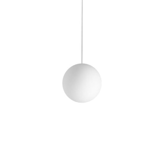 Ideal lux mapa lampada a sospensione a sfera g9 15cm per camera da letto moderna bianca