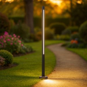 Jedi pt h080 ideal lux lampione da giardino antracite led 12w 3000k