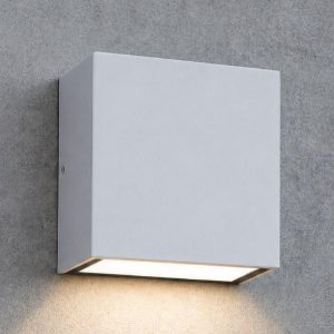 Ideal lux argo ap1 4000k applique da esterno giardino ip65 bianca led 6w bianca