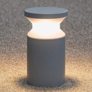 Ideal lux torre pt1 h22 lampione per vialetto basso per esterno