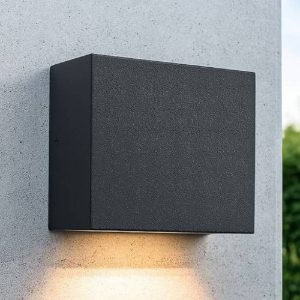 Tetris-1 ap1 ideal lux applique per esterno nero ip44